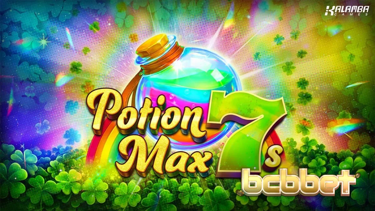 Interface do jogo de slot Potion Max 7s com tema irlandês